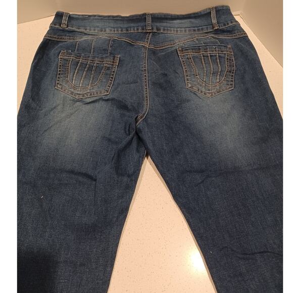NEW Emme Jordan Women's Blue Jeans Pants Plus Size 20 - Picture 3 of 7